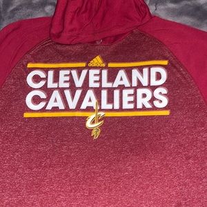 Cleveland Cavaliers long sleeve shirt with hood